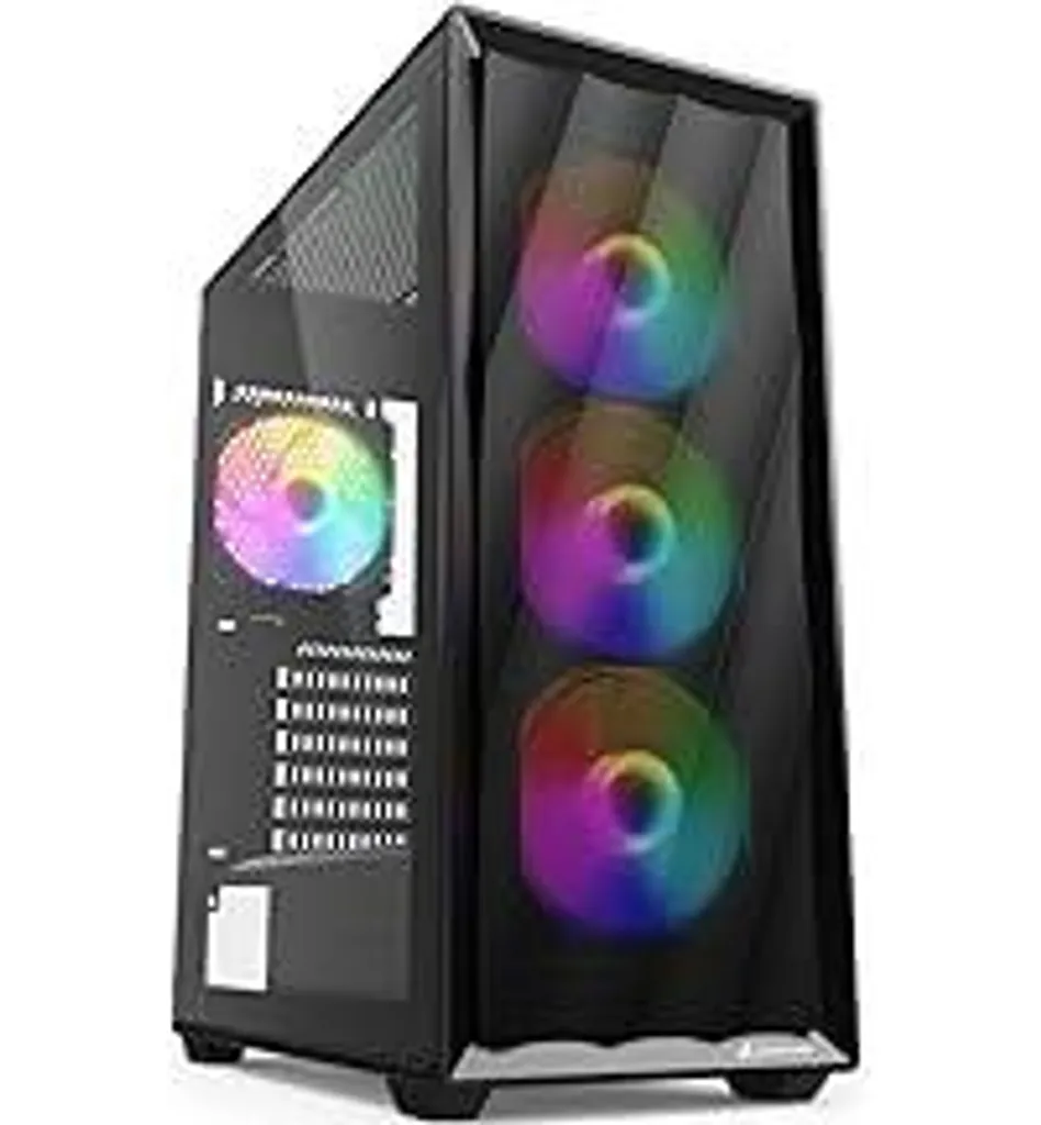 Sharkoon VK4 Rainbow Nero Case PC ATX: Prezzo, Gaming e Flusso d'Aria