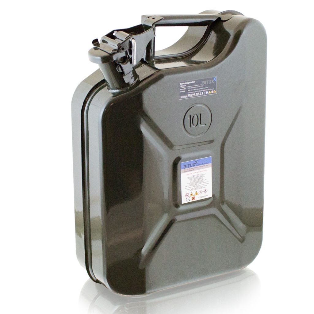 Bituxx 2x Kraftstoffkanister Metall 10 Liter