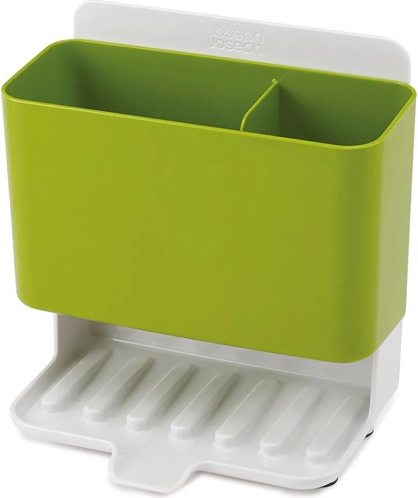 Organizzatore per lavello Joseph Joseph Caddy Tower 85124, estraibile, in plastica, bianco/verde