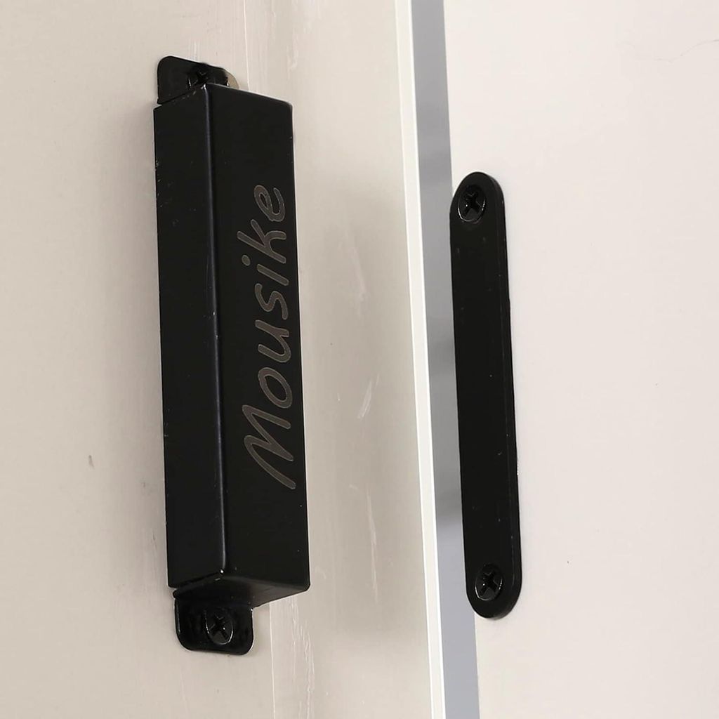 Magnetische Türschlösser für Küchenschränke und Kleiderschränke - Verpackung mit 2 starken rostfreien Magneten