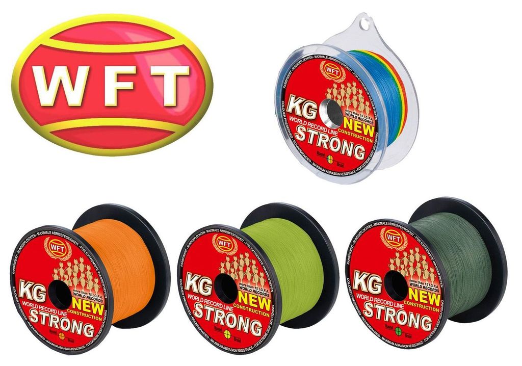 WFT KG STRONG Schnur 600m 0,22mm 32kg, Farbe:Orange Produktbild 