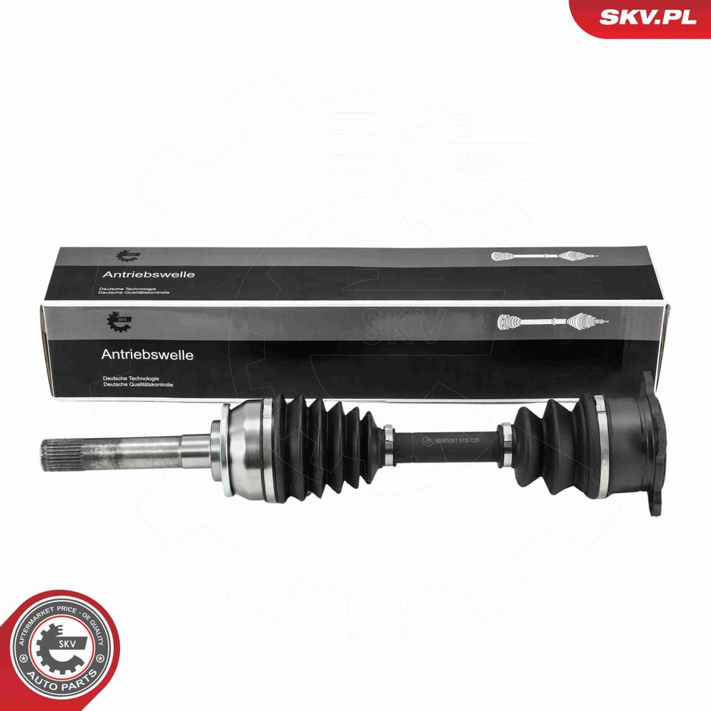 ESEN SKV 40SKV381 Antriebswelle Vorne Rechts für MITSUBISHI PAJERO II (V3W, V2W, V4W) L 200 (K7T, K6T) Pajero Sport I SUV (K7, K9) PAJERO CLASSIC