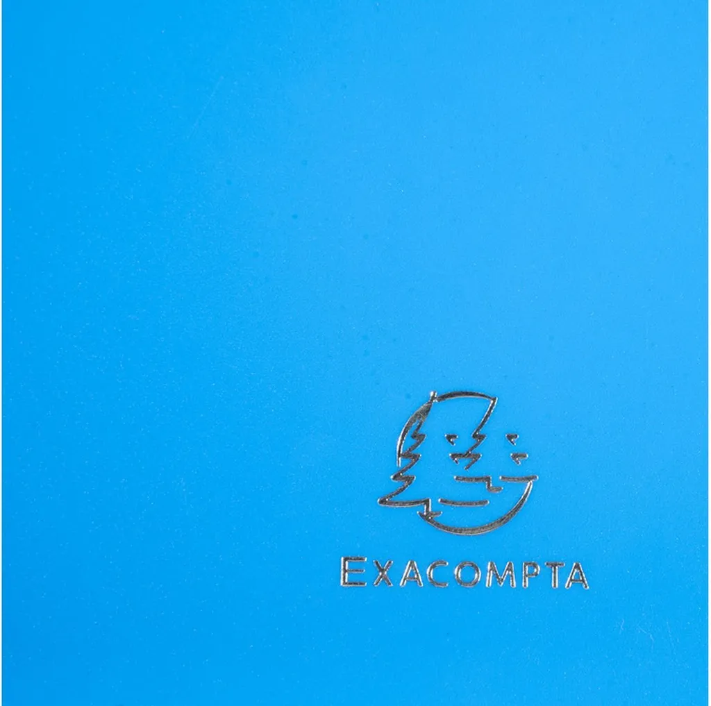 Dossier de présentation rigide 24x32cm Exacompta Iderama Bleu - 40 Poches