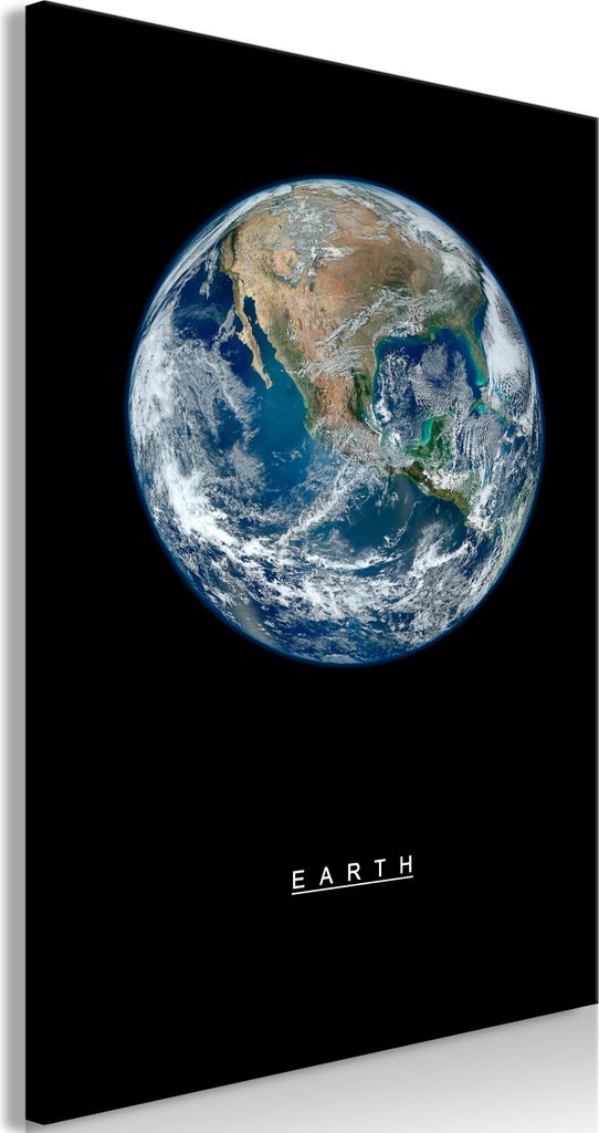 Italienischer Leinwand Leinwandbild - Earth (1 Part) Vertical 40x60 cm Für Kinder n-C-0175-b-a