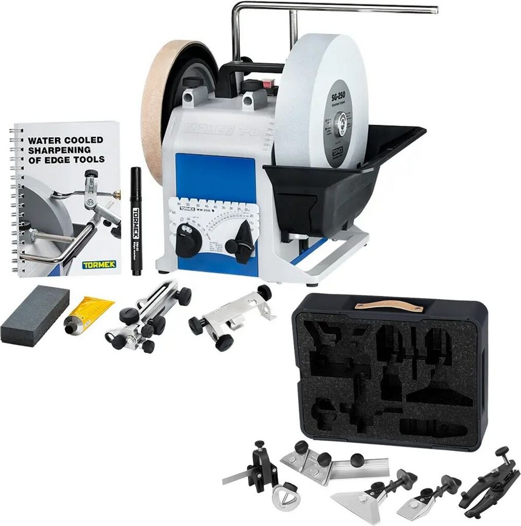 Tormek Nass-Schleifmaschine T8 421385 + Haus- & Heimpaket HTK-1006 423059