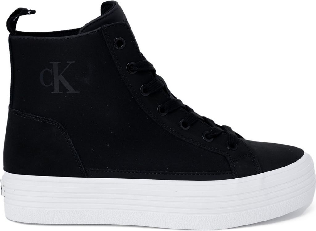 Calvin Klein Jeans Black Cup Flatform Ladies Sneakers – 40