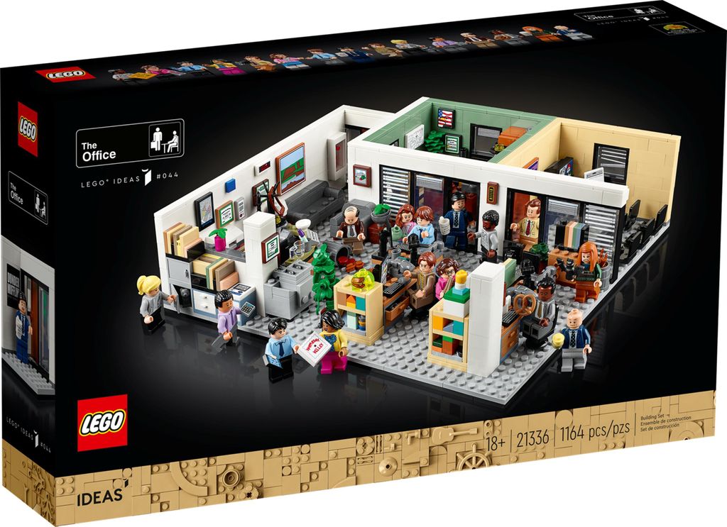 LEGO Ideas The Office, Stavebnica, 18 rok / roky, Plast, Obrázok produktu 