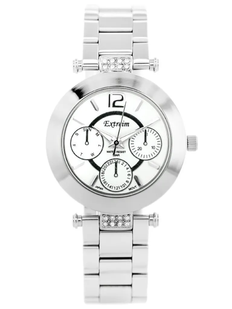 Montre analogique femme Extreim zx670a - EXT-8393A-1A boîtier acier