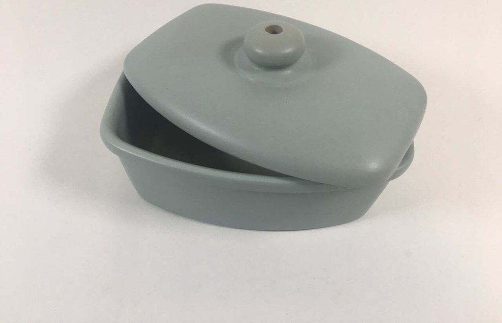 Ręcznie wykonana forma do pieczenia jabłek z ceramiki GREY Zdjęcie produktu 