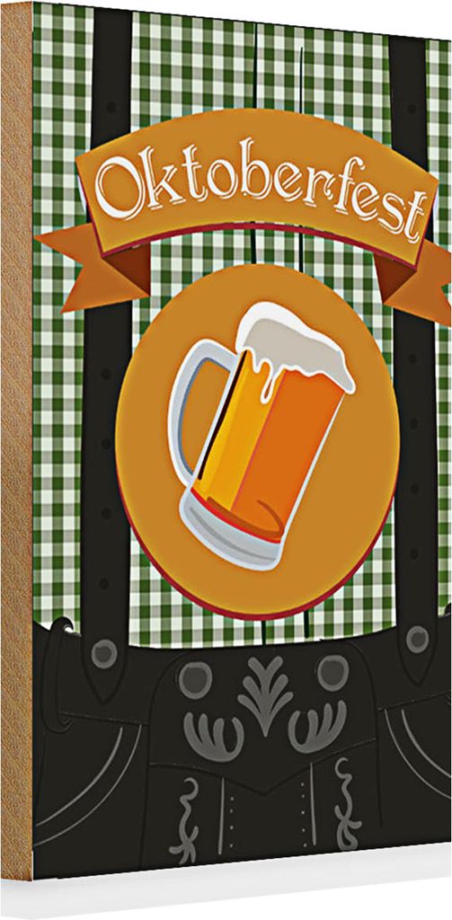 Holzschild 20x30cm Bier