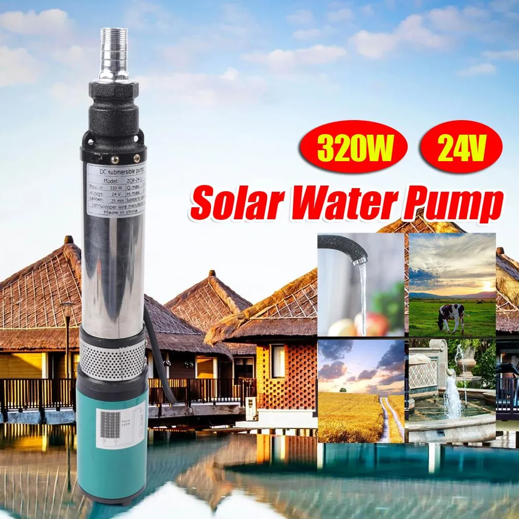 Pompe de puits 24V fonctionnement silencieux et haute efficacité EU