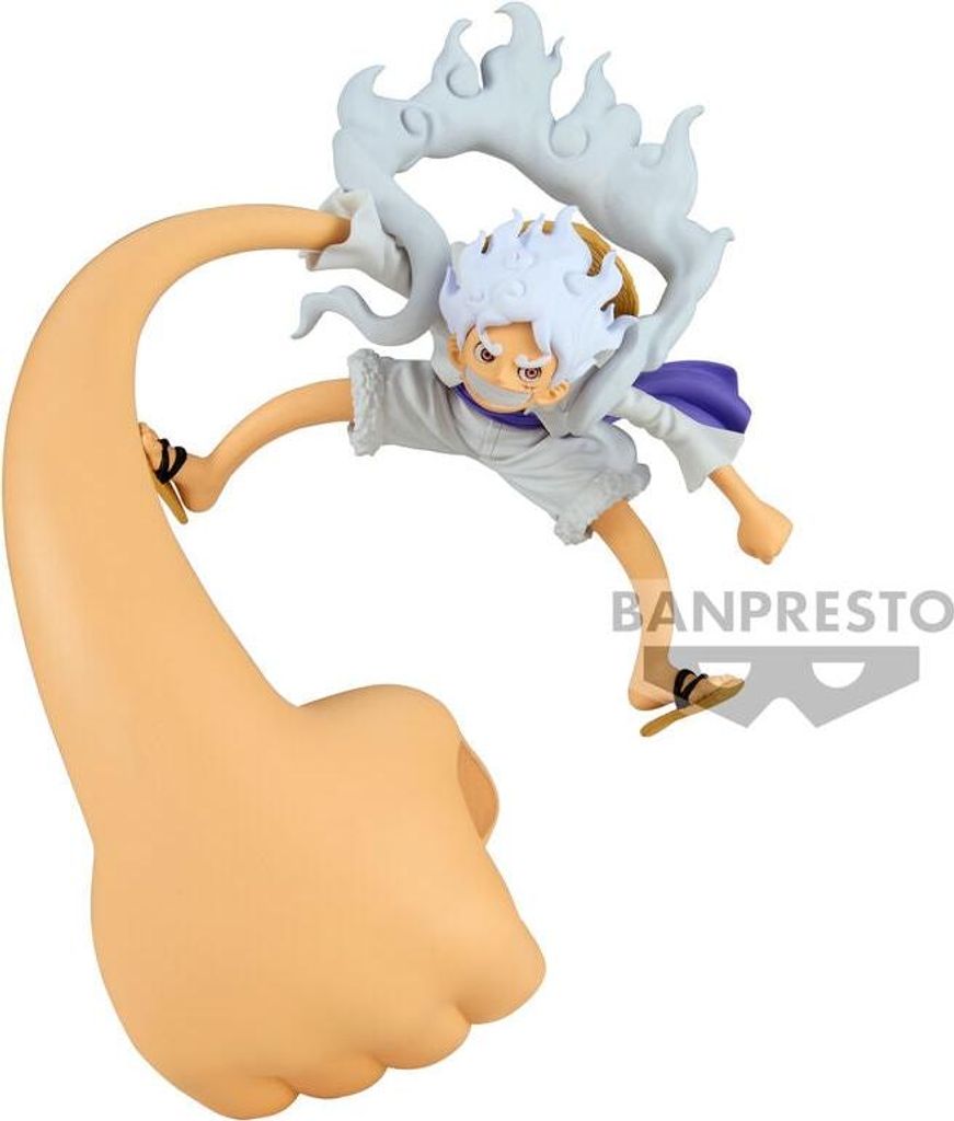 One Piece Gear 5 Monkey D. Ruffy Figur, 12 cm Sammlerstück