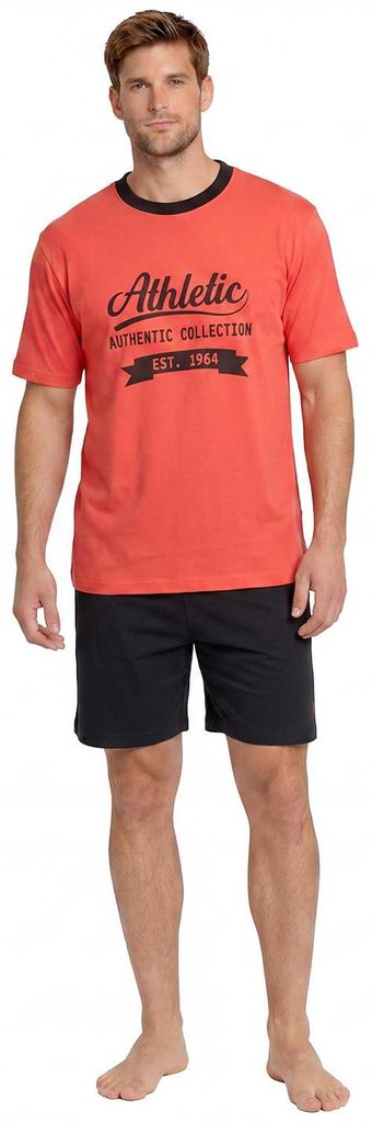 Kisses&Love Herren Sommer-Kurzpyjama aus Baumwolle KL30000