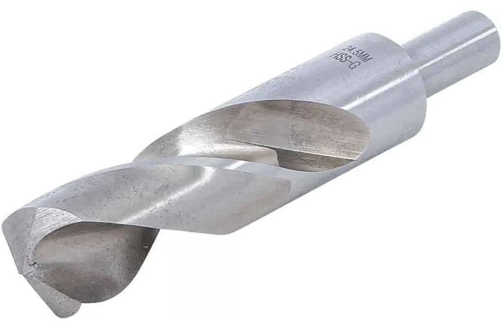 Foret HSS 24,5 mm D-Work : Finissez vos Perçages Difficiles dans l'Acier