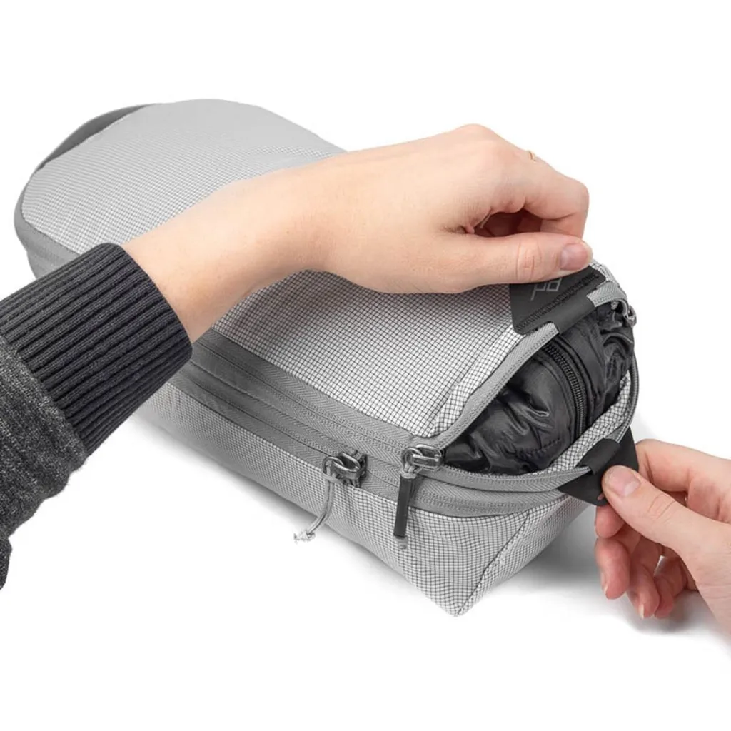 Packing Cube Peak Design Small 9L Raw - Compression et Tissu Éco-conçu - 5