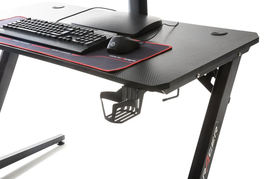 DXRacer BASIC GD2000-Basic - Bureau de Gaming Ergonomique en Fibre Carbone - 6
