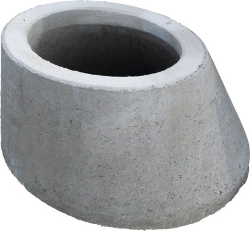 Beton Schachtkonus mit Falz ohne Steigeisen Ø 1000/625 mm x Produktbild 