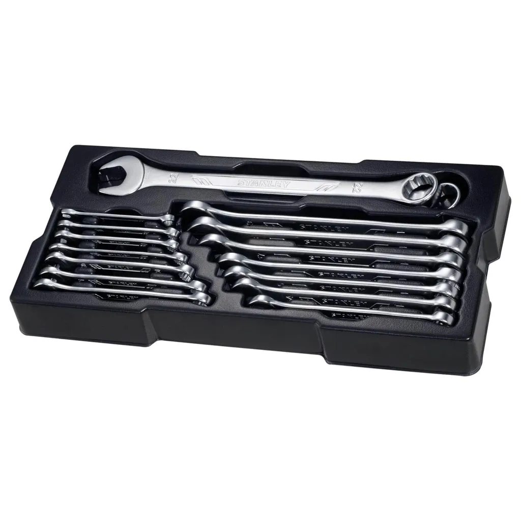 Stanley HTS Modul Ring-Maulschlüssel Jeu de 16 Clés Mixtes de Serrage