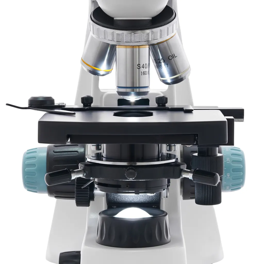 Microscope binoculaire Levenhuk 400B avec éclairage LED réglable 1000x - 8