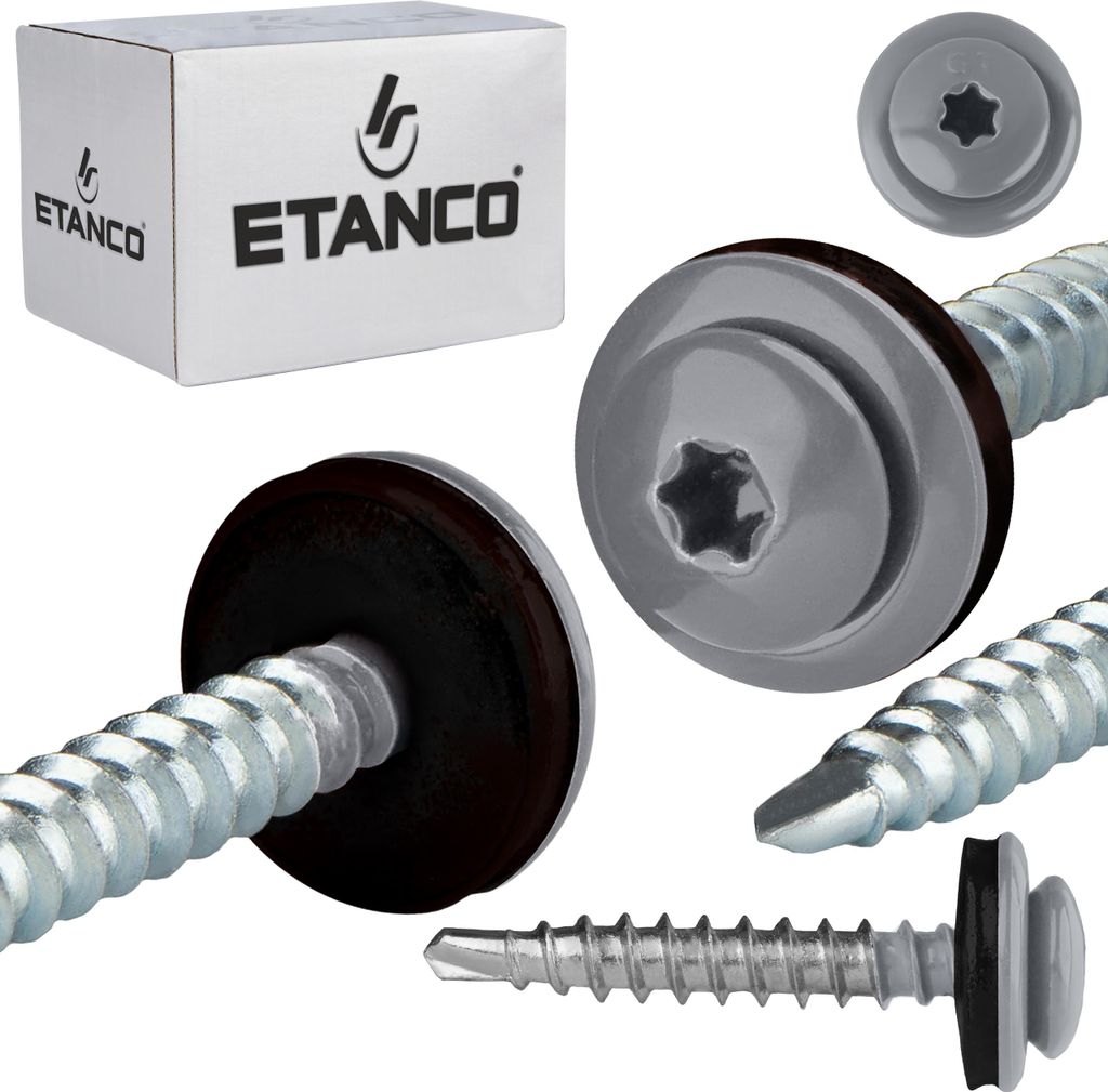 GTFP Panhead Farmer vis 4,8x35mm RAL 9006 Image du produit 