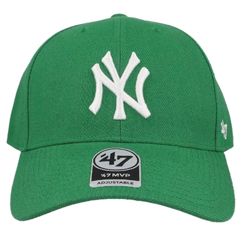 Cappellino 47 Brand NY Yankees MVP Verde B-MVPSP17WBP-KY Originale