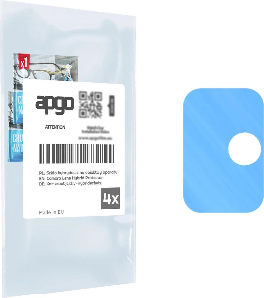 apgo 4 Stück Linsenschutz Kamera Schutzglas für Samsung Galaxy A51 5G Kameraschutz, 9H Kameraobjektiv Camera Lens Protector