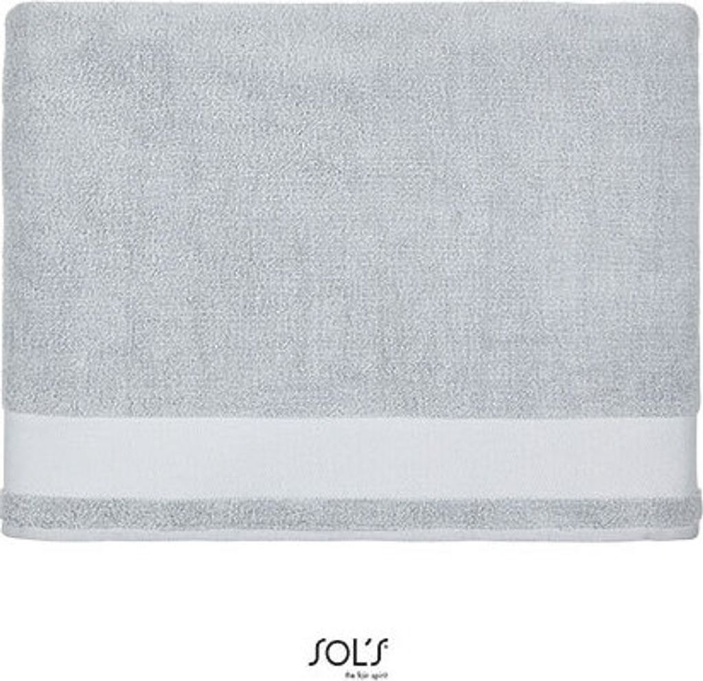 SOLs 03097 | Badetuch Bath Sheet Peninsula 100, 100 x 150 cm - Farbe: Pure Grey - Größe: 100 x 150 cm