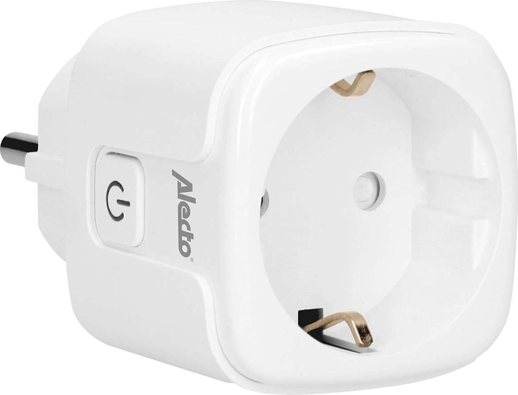 Alecto SMART-PLUG10 - Smarter WLAN-Zwischenstecker, 16 A, Produktbild 