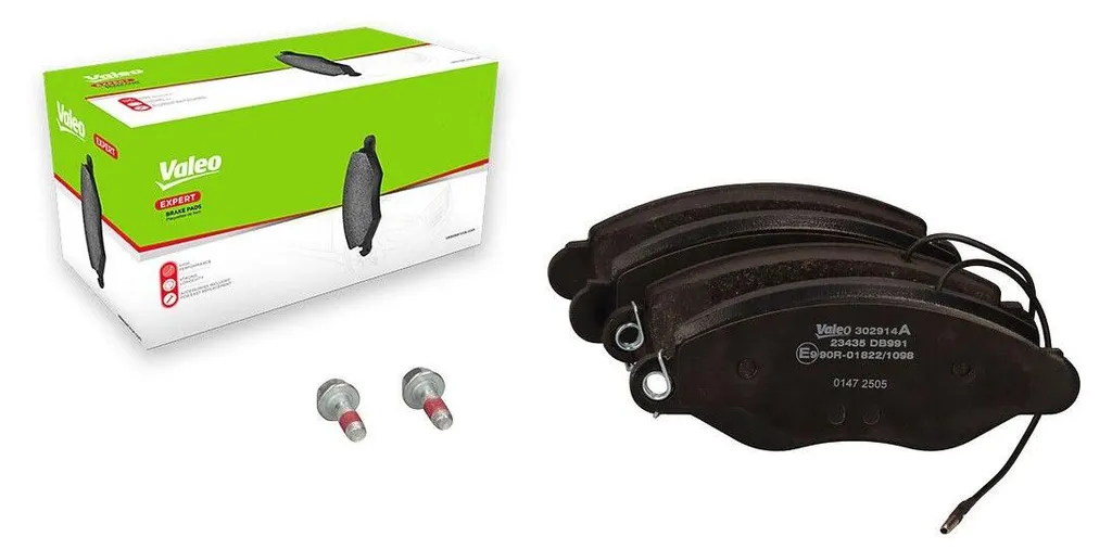 Plaquettes de frein avant VALEO 302914A pour Nissan Cabstar E TL et VL