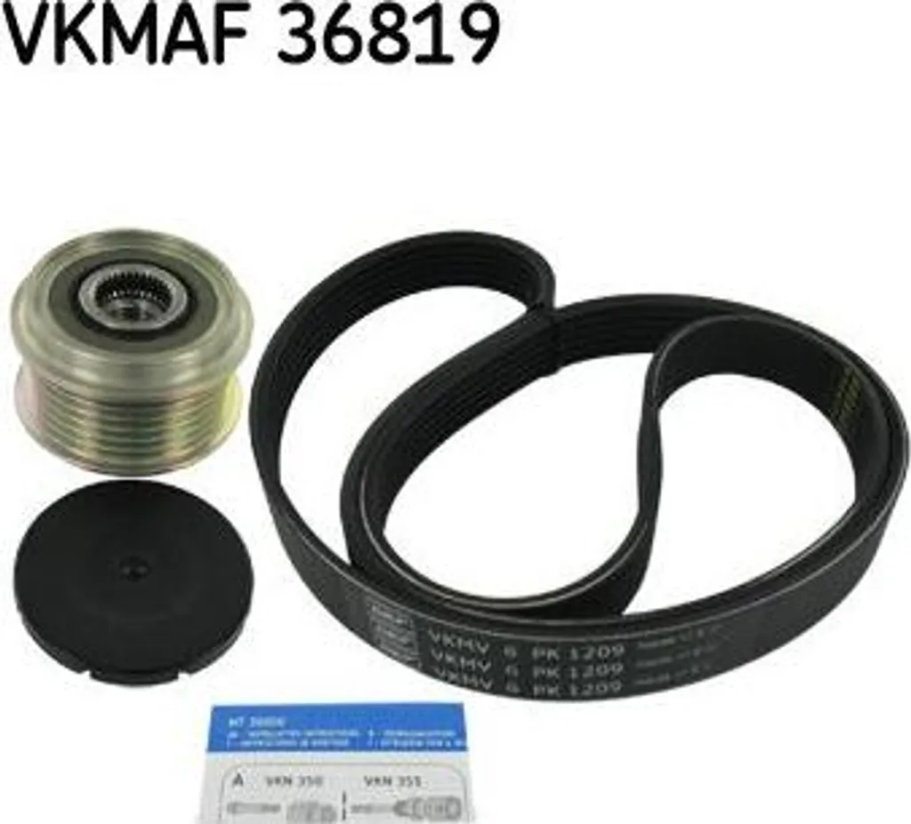 Supprimer les bruits moteur avec le kit courroie SKF VKMAF 36819 Clio