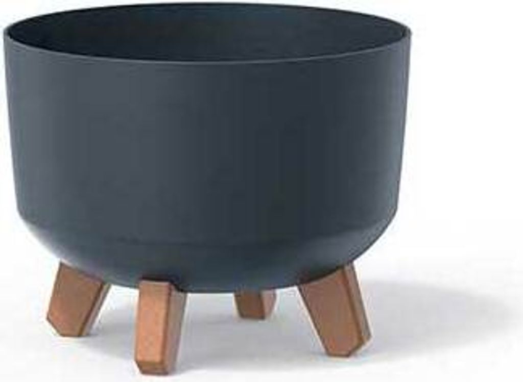 Pot de fleurs sur pieds Anthracite Gracia Standard DGRL350 Image du produit 