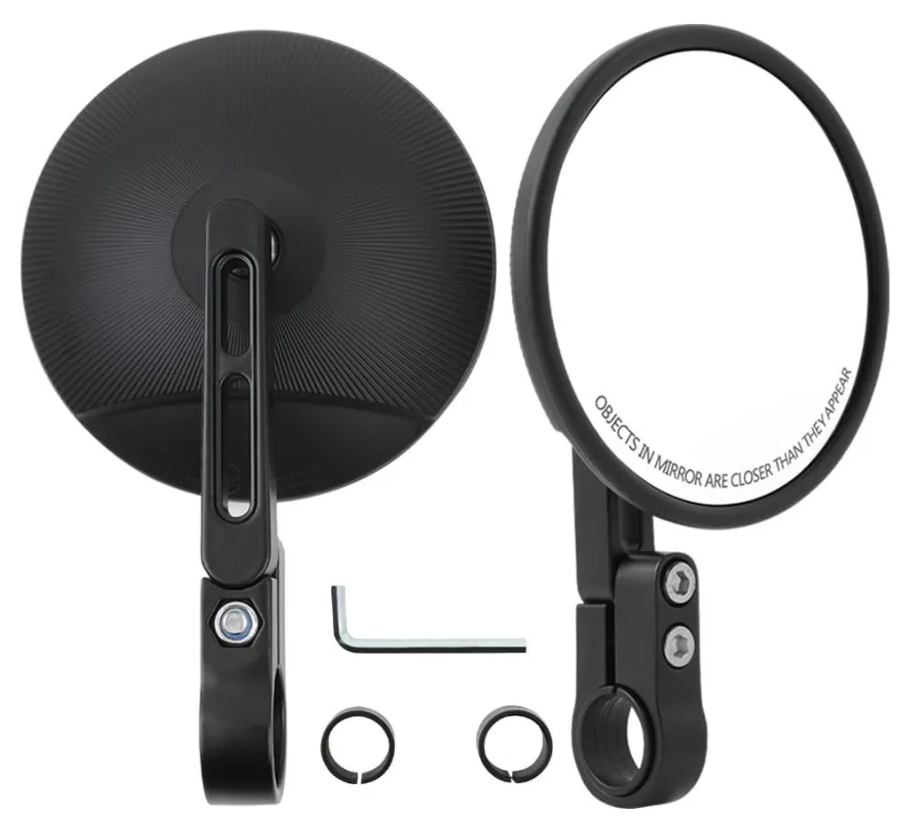 Rétroviseurs de guidon anti-vibration pour moto et scooter