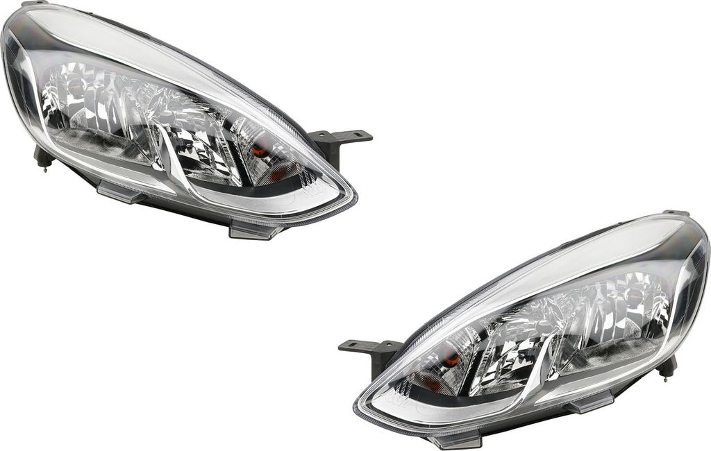 Johns, Scheinwerfer Halogen passend für Ford Fiesta 17 05/2017- H7 H15 Set Links Rechts 2118582 H1BB13W030AD 2118578 H1BB13W029AD