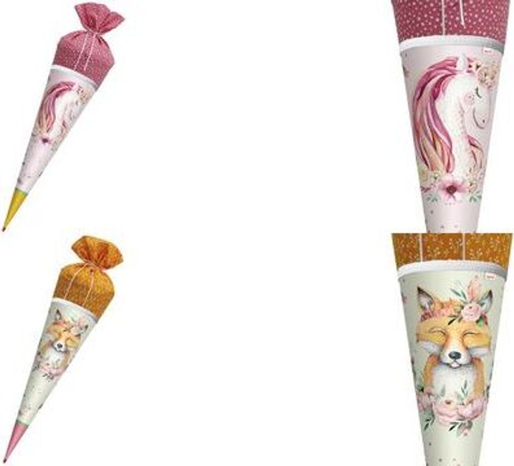 ROTH Motiv-Schultüte Lieblingsstück "Funny Fuchs", 700 mm Produktbild 