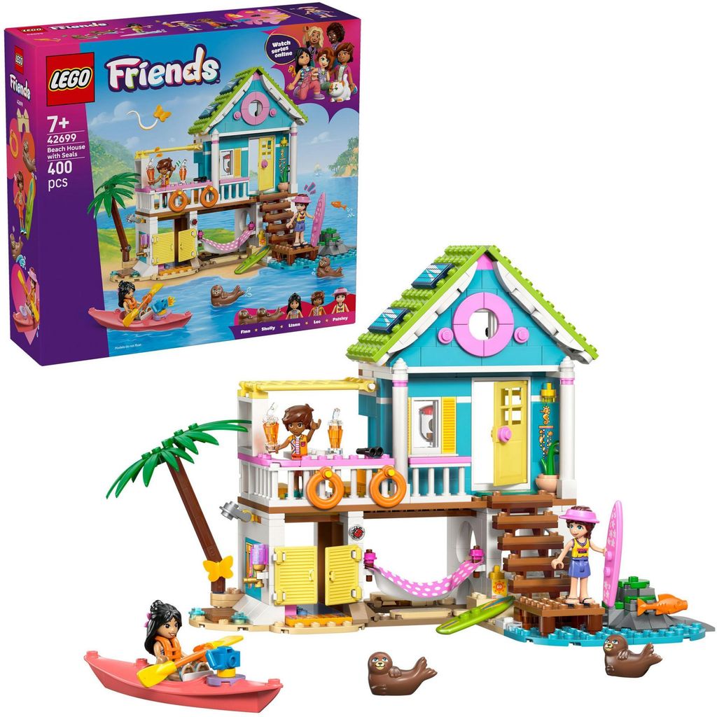 Lego Friends Strandhaus mit Robben Image du produit 