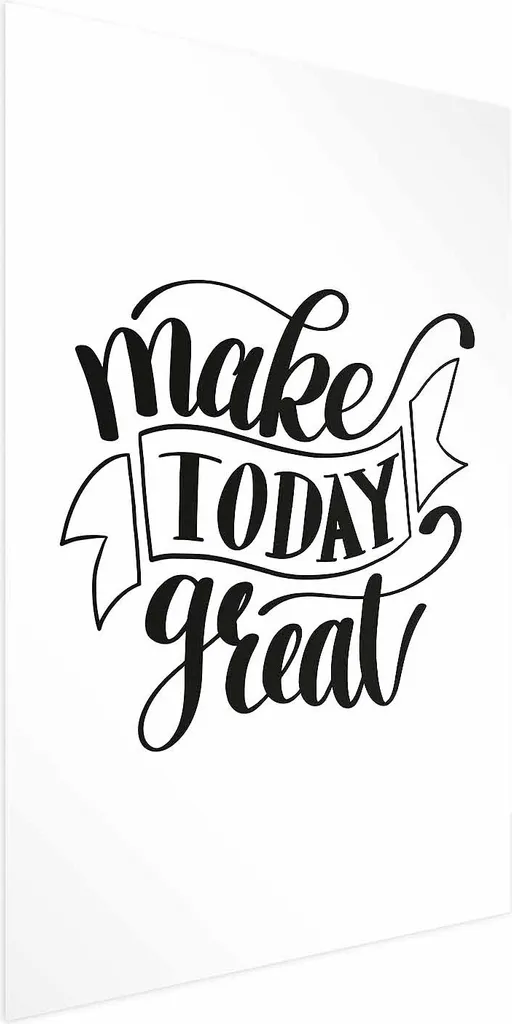 Poster Fai Grande Oggi 60x90 cm - Stampa Motivazionale Arredo Casa e Ufficio