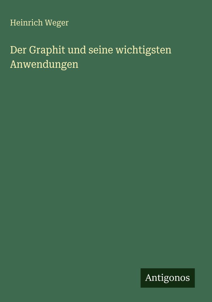 Der Graphit und seine wichtigsten Anwendungen