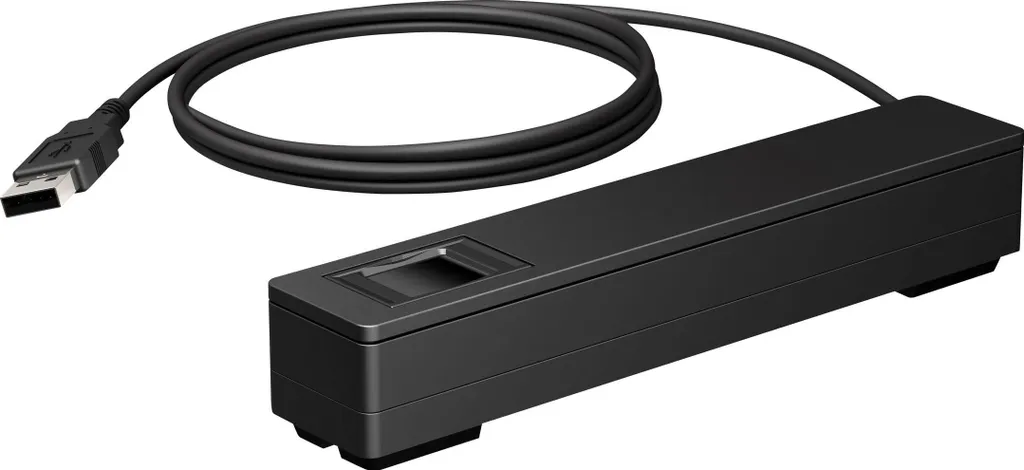 Lecteur d'empreinte HP Engage One haute fidélité avec finition noire