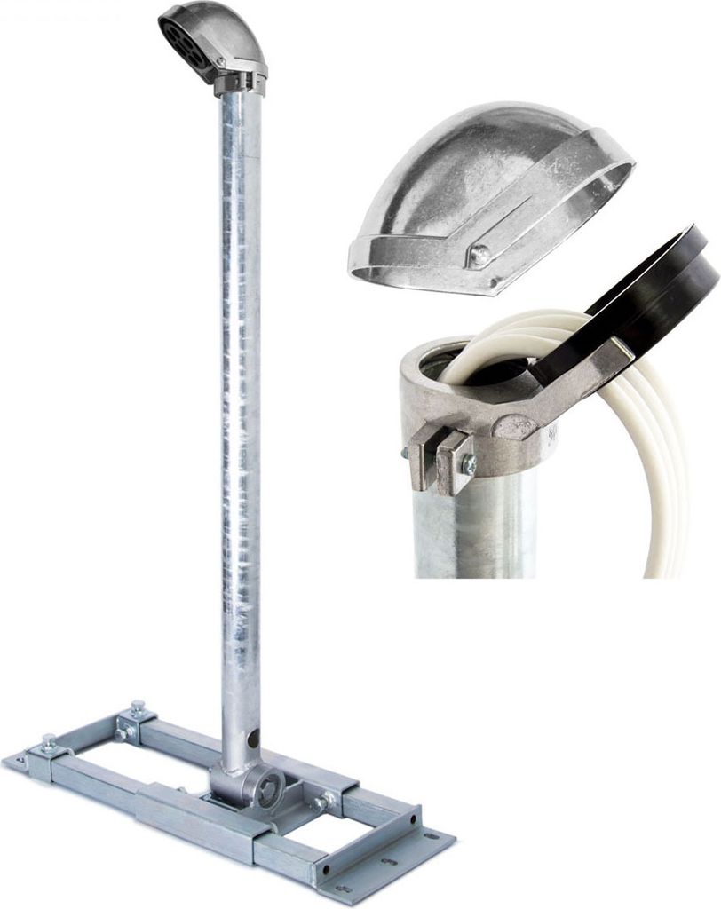 PremiumX DELUXE X90-48 Dachsparrenhalter 90cm Mast Ø 48mm Produktbild