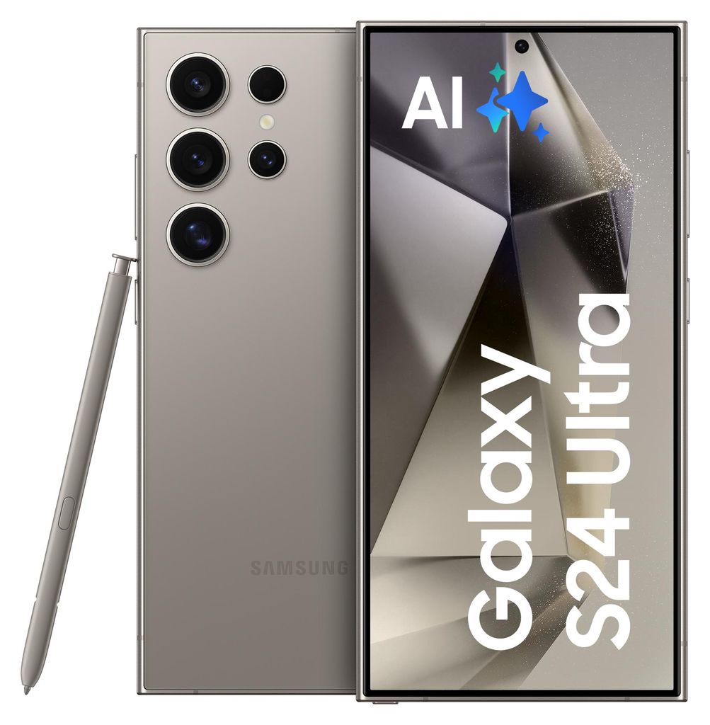 Galaxy S24 Ultra,Titanium Gray, 256 GB Produktbild 