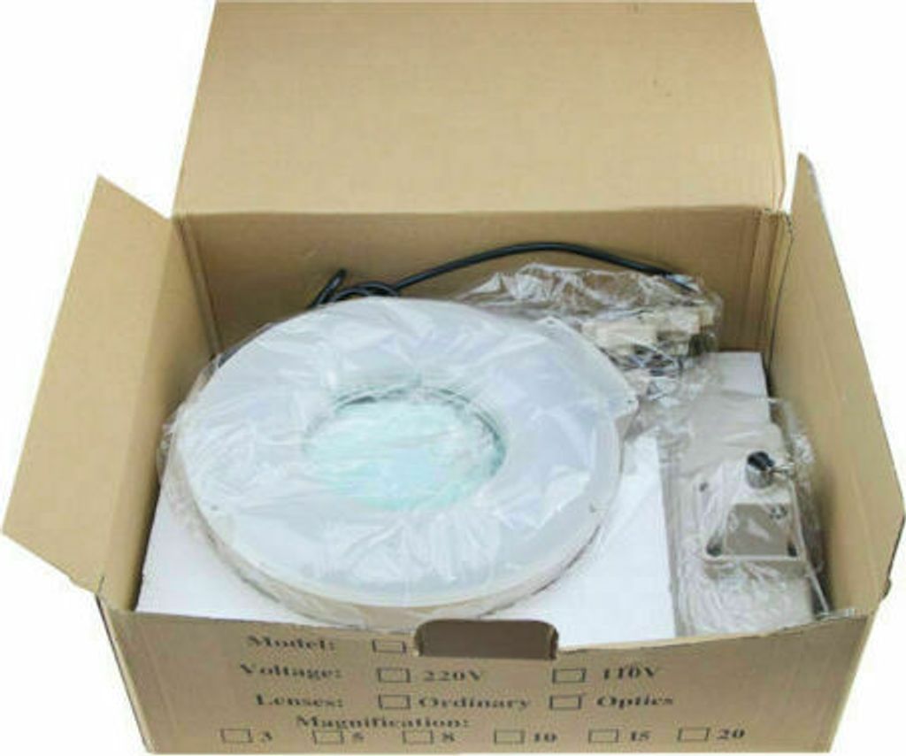 LED lampa s lupou Kovová lampa s otočným ramenem 20X LED Obrázek produktu 3