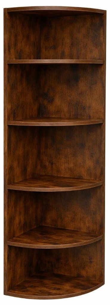 Hoppa! | Eckbücherregal | 4 Ebenen - Holz - Graubeige | 30 Produktbild 