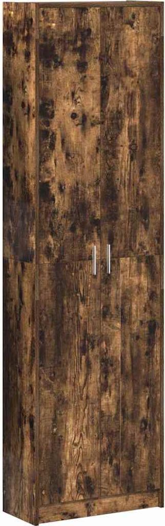 Kleiderschrank Geräucherte Eiche 55 x 25 x 189 cm Holzwerkstoff