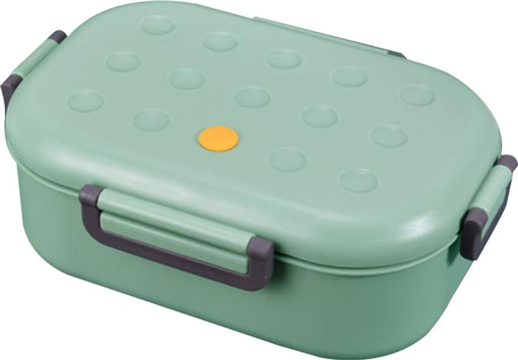 Quadratische Lunchbox für Kinder und Erwachsene, tragbare Picknick-Aufbewahrungsboxen, Lebensmittelbehälter für Schüler mit Löffel