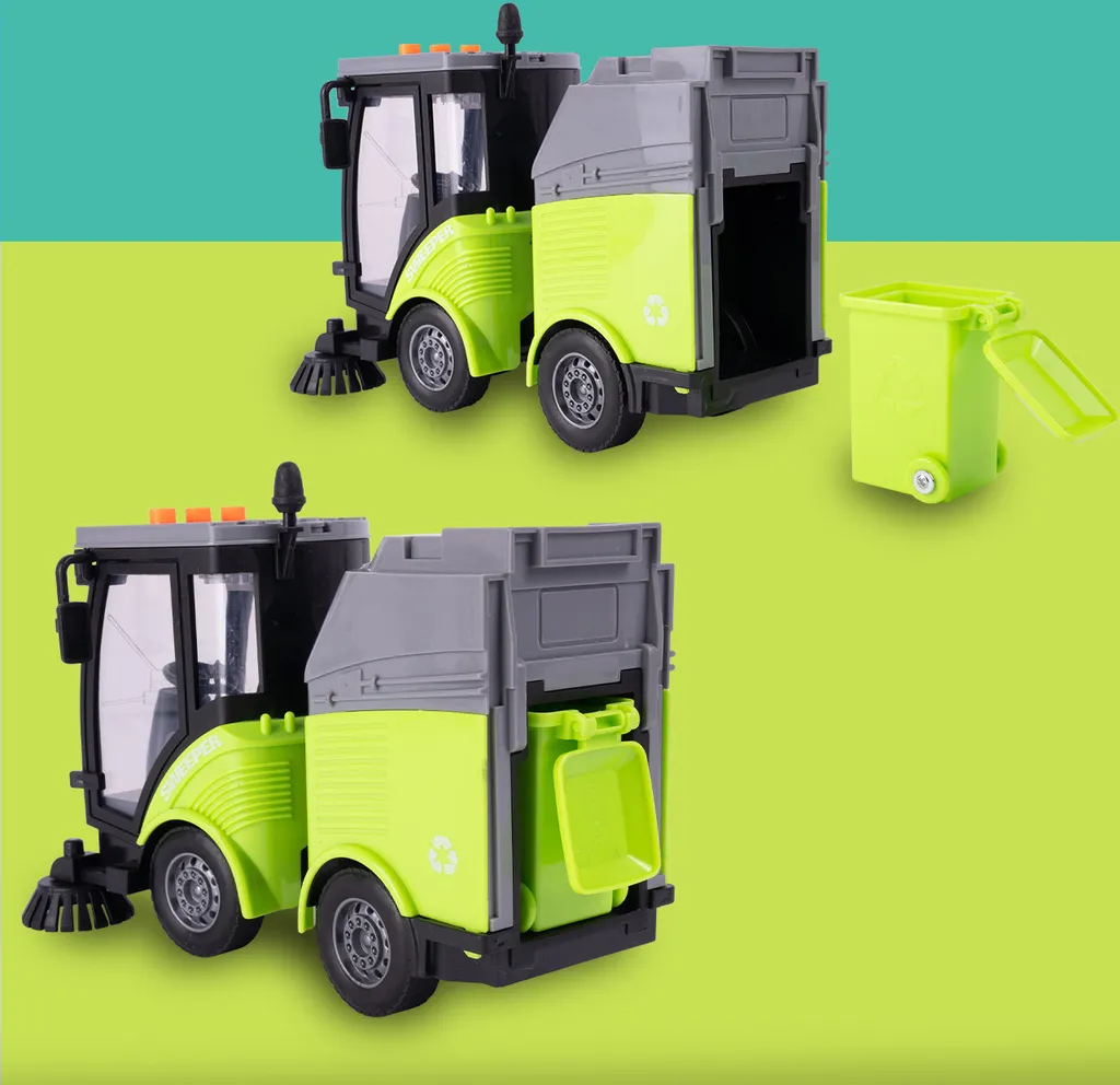 Regalo Top: Spazzatrice Stradale MalPlay Luci e Suoni - Un Must! - 10