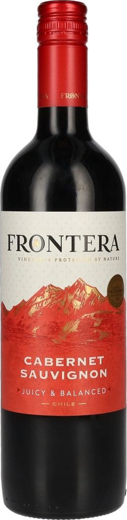 Concha y Toro Frontera CABERNET SAUVIGNON 12% Vol. 0,75l Produktbild 