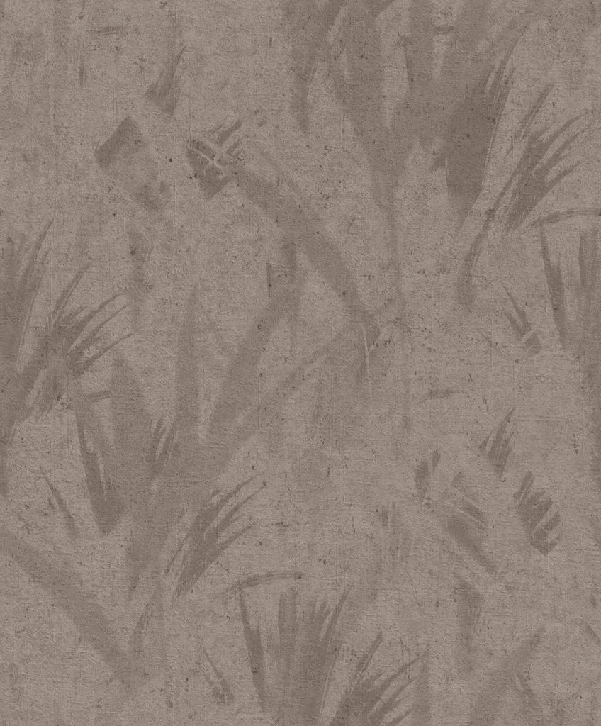 Rasch Schilf Vliestapete in Braun-Taupe dunkel Selection 520750