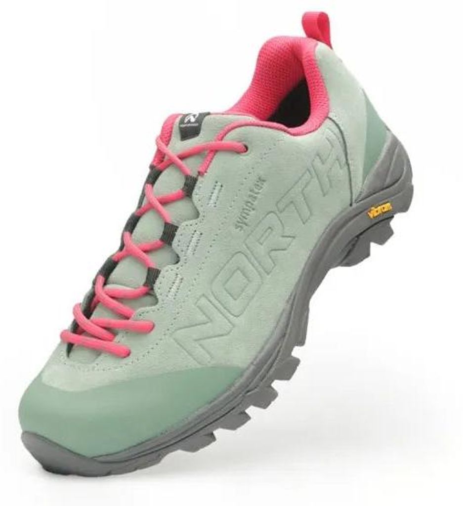 Damen-Wanderstiefel Northfinder Mana1 Low Hiking Vibram Xs Evo Gree Green