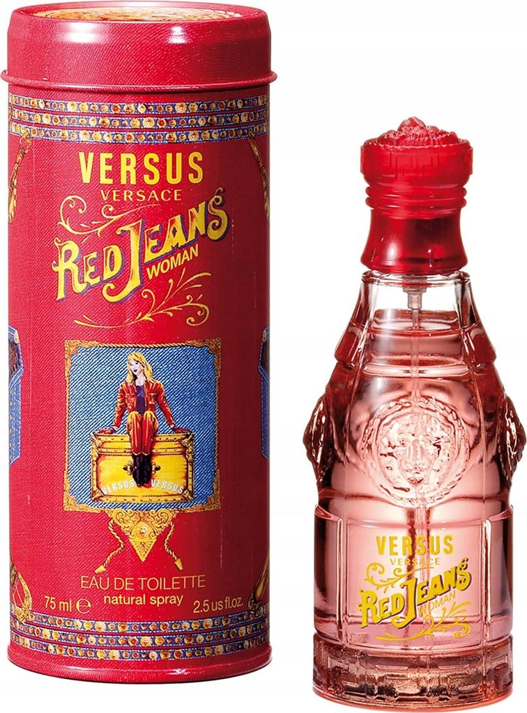 Versace Red Jeans Woman Woda toaletowa, 75ml Zdjęcie produktu 