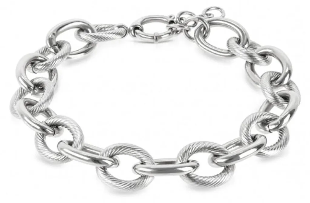 Bracelet Ajustable Ao Ojblc05S Finition Argentée Anti-Ternissement Chic